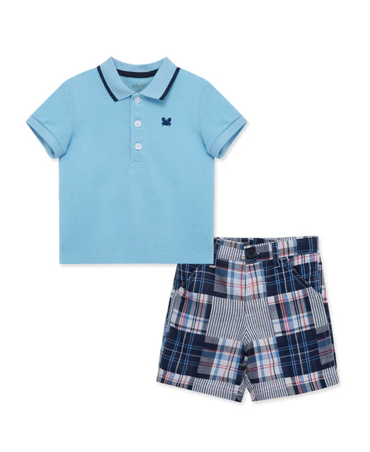 Crab Polo Short Set - Select Size