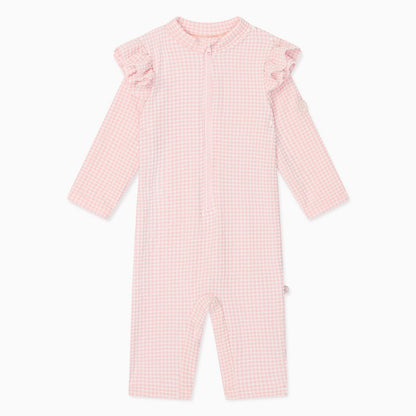 Gingham Seersucker Sunsafe Swimsuit