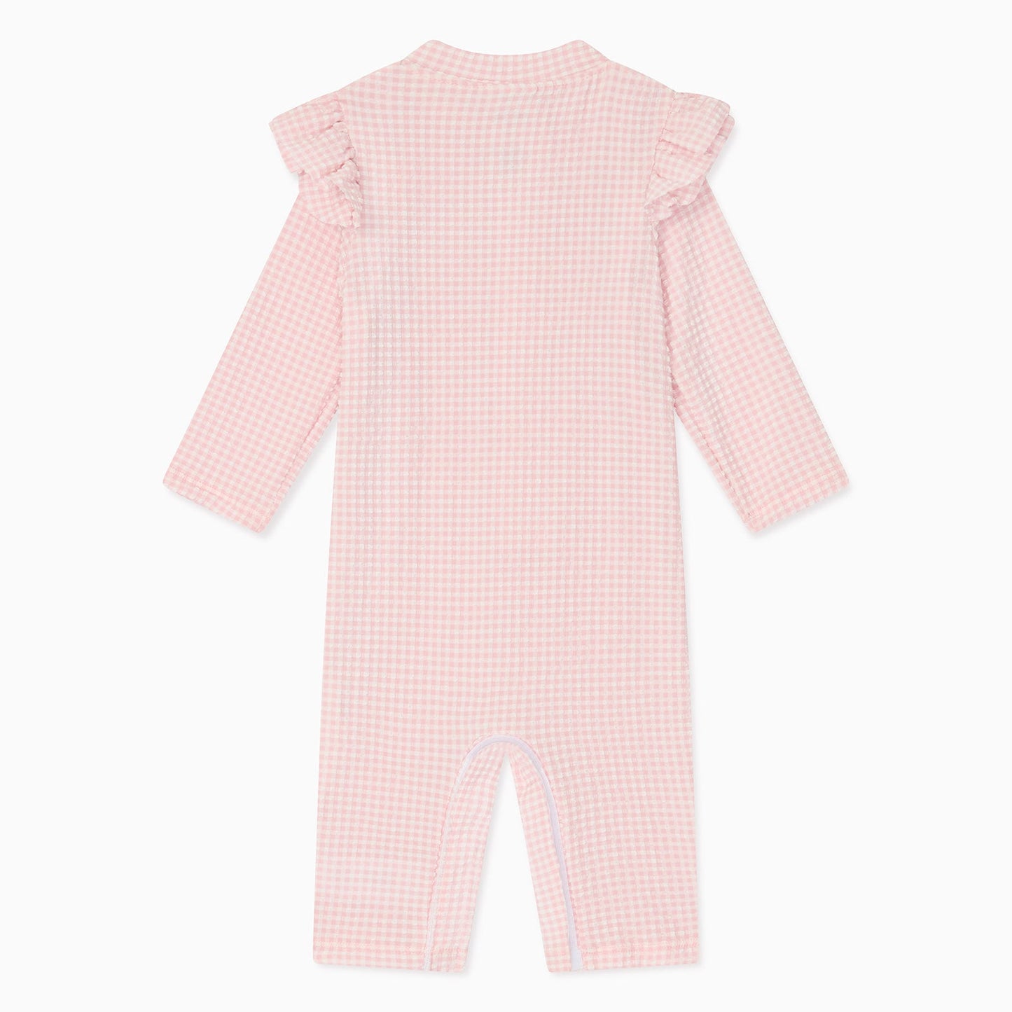Gingham Seersucker Sunsafe Swimsuit
