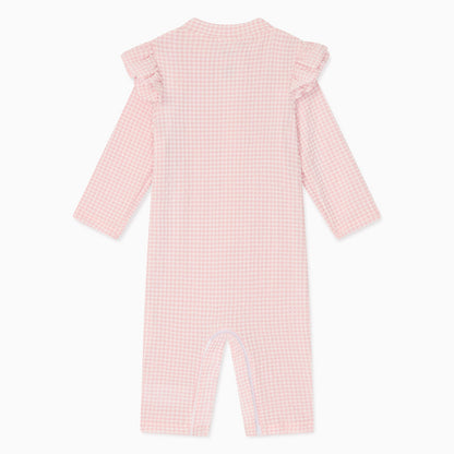 Gingham Seersucker Sunsafe Swimsuit