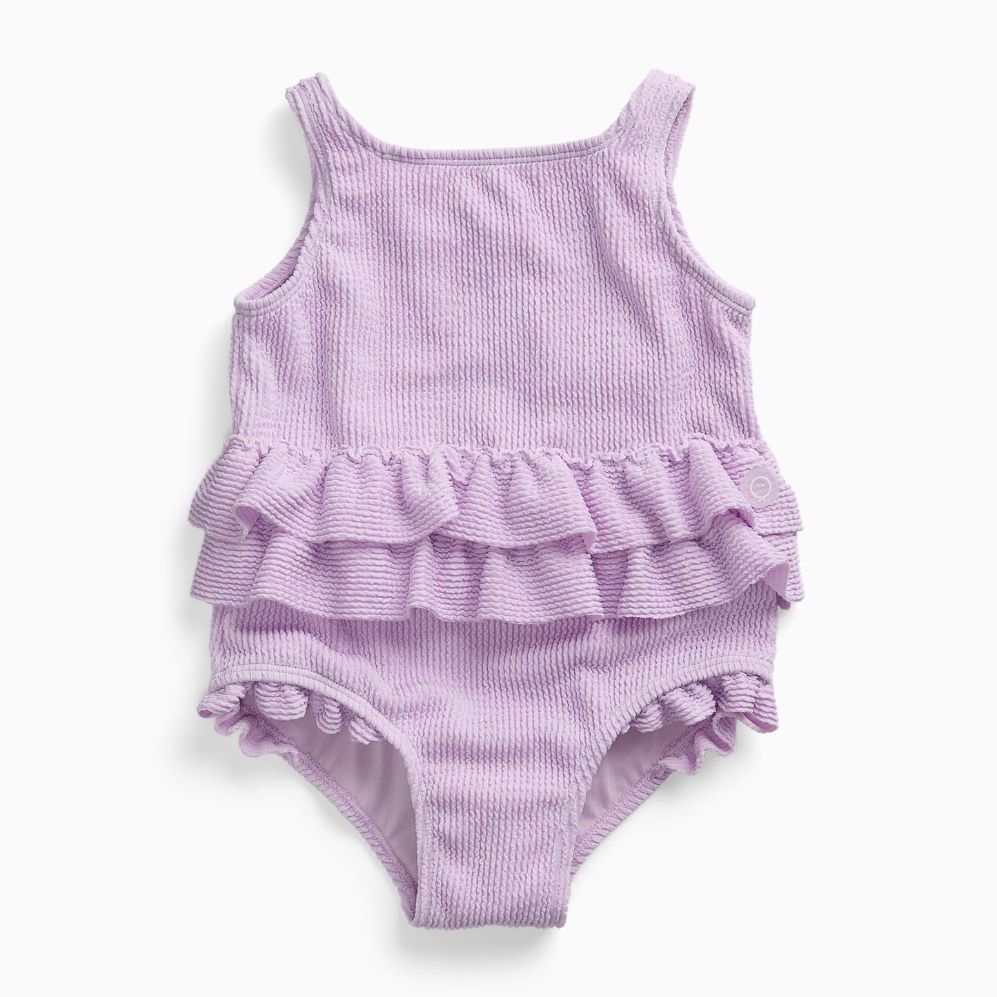 Frilled Swimsuit - Lilac