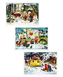 Little German Advent Calendar Card