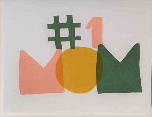 Mother's Day Card - #1 Mom