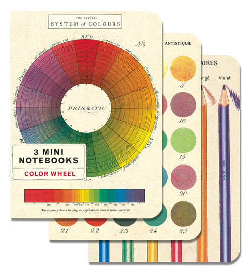 Color Wheel Mini Notebooks