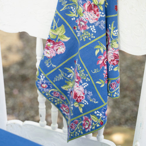 April Cornell - Russian Chintz Napkins - Blue, Set of 4