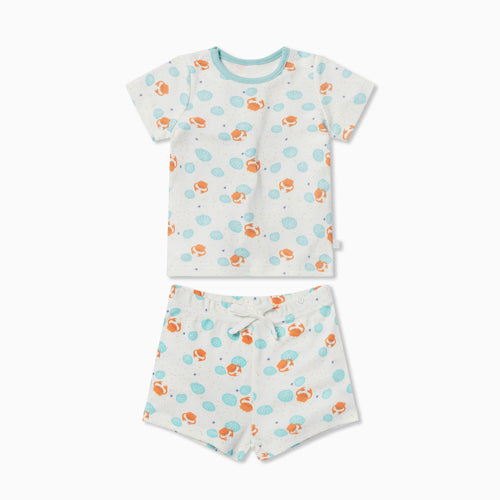 Crab & Shell Summer Pyjamas