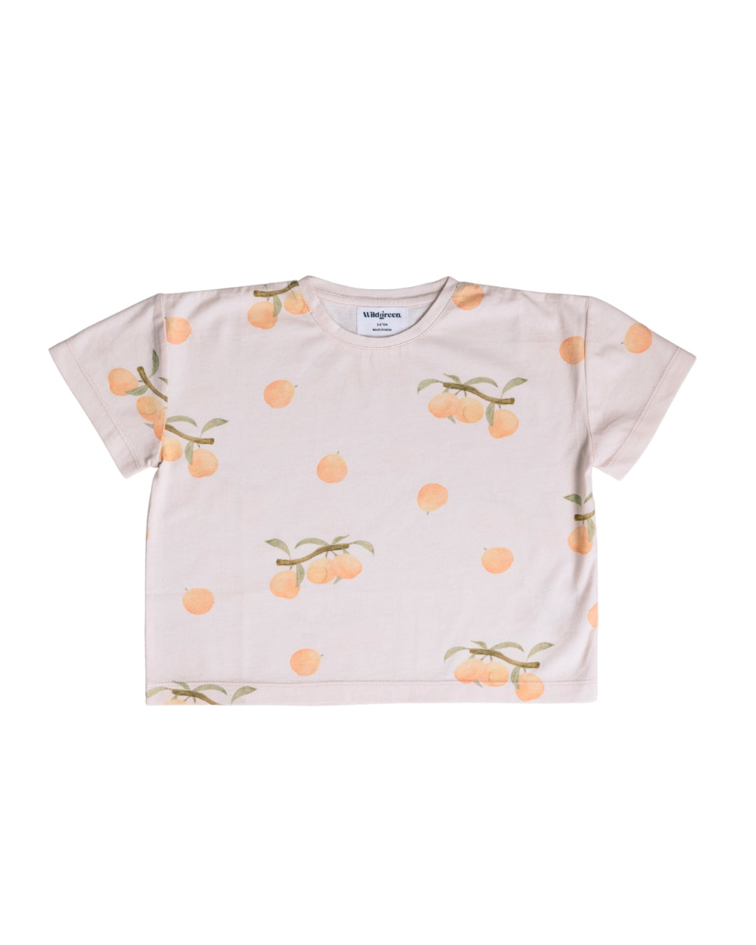 Apricot Print Tee
