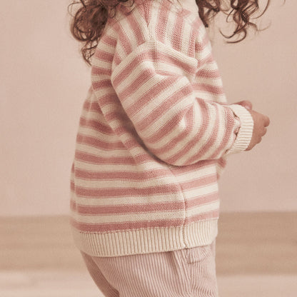 Chunky Knit Striped Jumper
