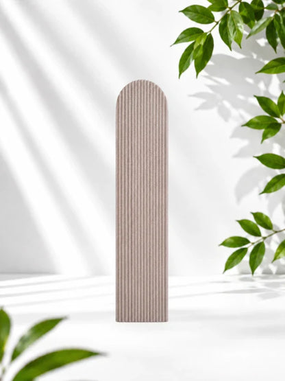 Monio - Upholstered Wall Panel Fence - Beige Corduroy