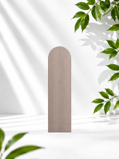 Monio - Upholstered Wall Panel Fence - Beige Corduroy