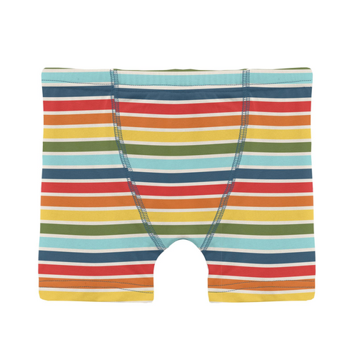 Groovy Stripe Boy's Boxer Brief - Select Size