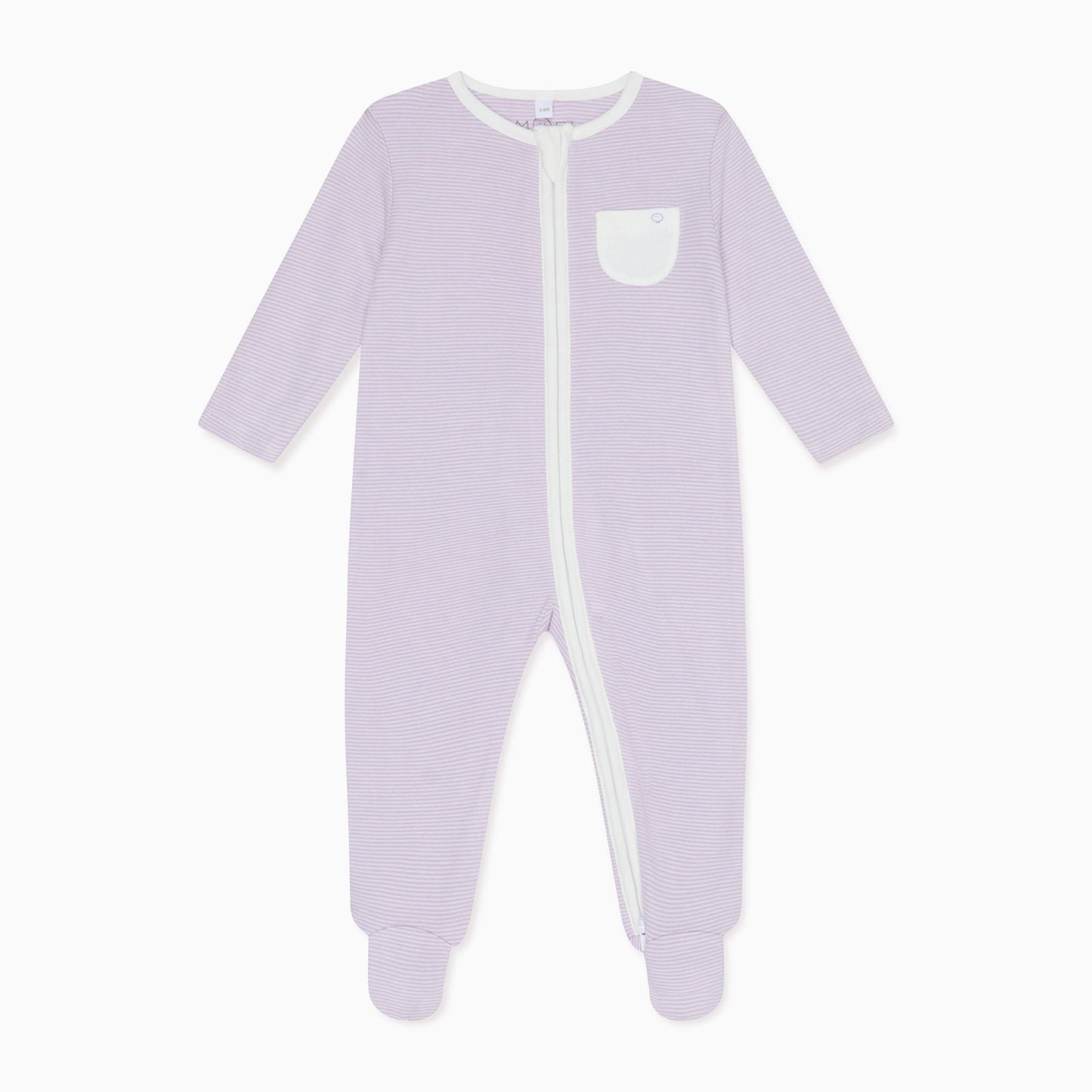 Clever Zip Sleepsuit 3 Pack - Purple & Pink Stripe