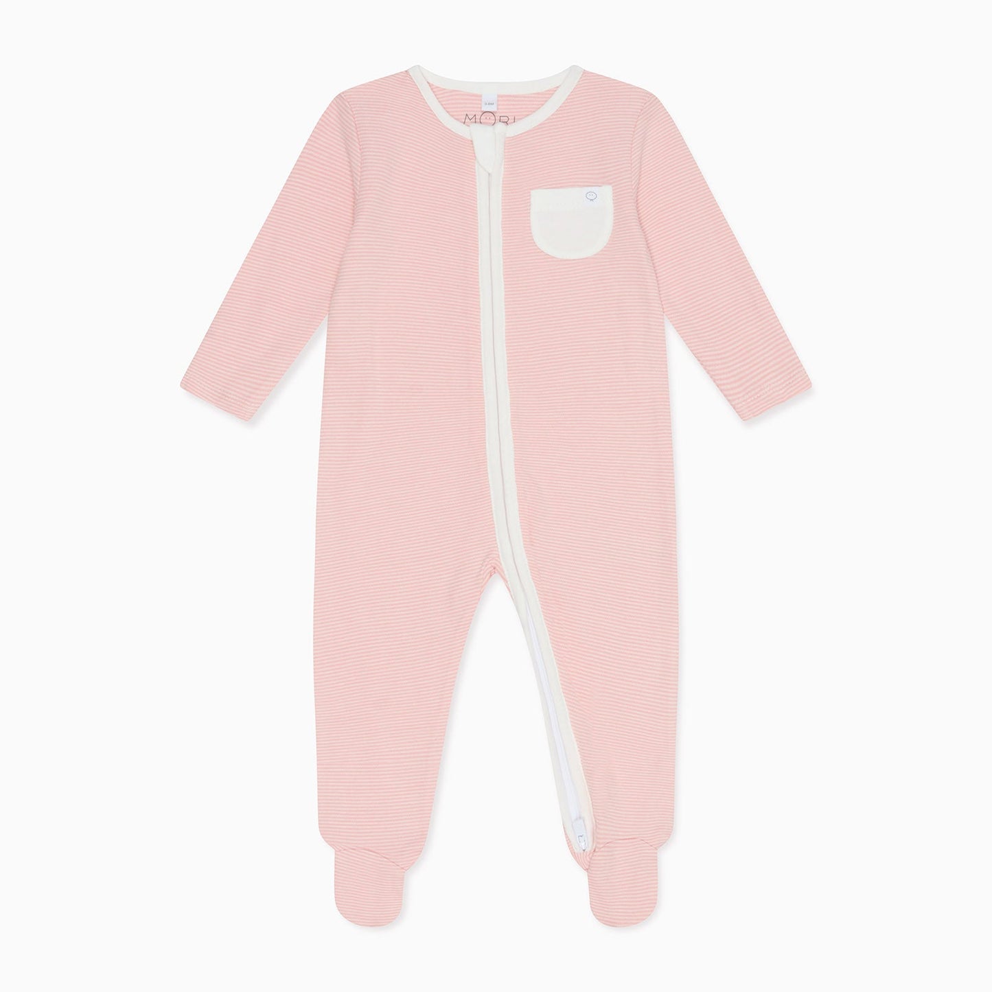 Clever Zip Sleepsuit 3 Pack - Purple & Pink Stripe