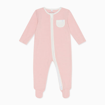 Clever Zip Sleepsuit 3 Pack - Purple & Pink Stripe