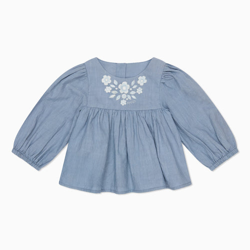 Floral Cotton Blouse