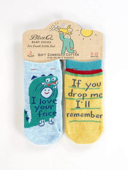 I Love Your Face/If You Drop Me I'll Remember - Baby Socks