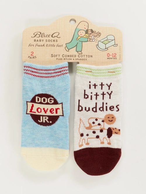 Dog Lover Jr./ Itty Bitty Buddies - Baby Socks
