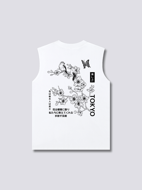 Sakura Bloom Tank Top