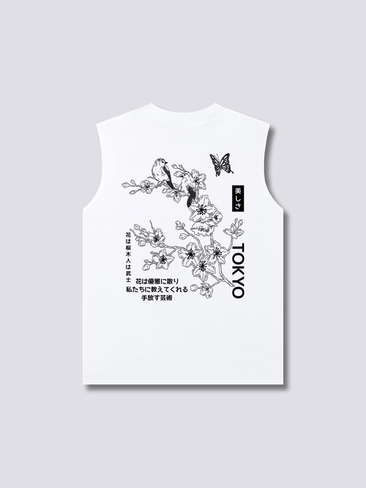 Sakura Bloom Tank Top