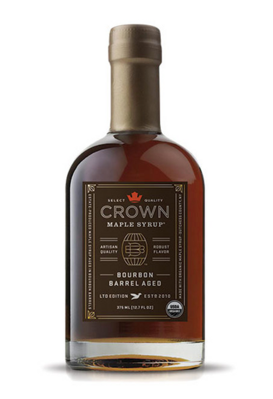 Crown Maple Bourbon Barrel Aged Organic Maple Syrup