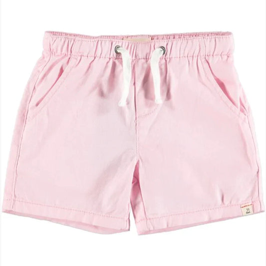 Hugo Pale Pink Twill Boys Shorts - Select Size