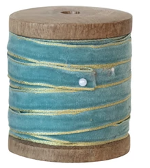 5 Yard Velvet Ribbon - Select Color