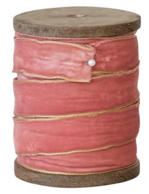 5 Yard Velvet Ribbon - Select Color