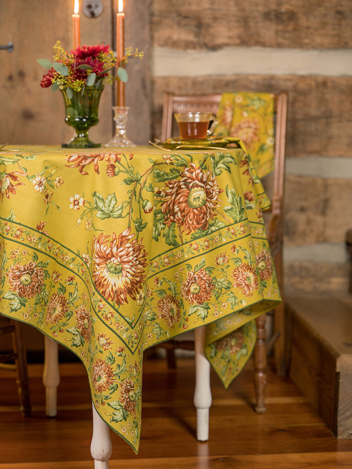 April Cornell - Brass Chrissy Tablecloth