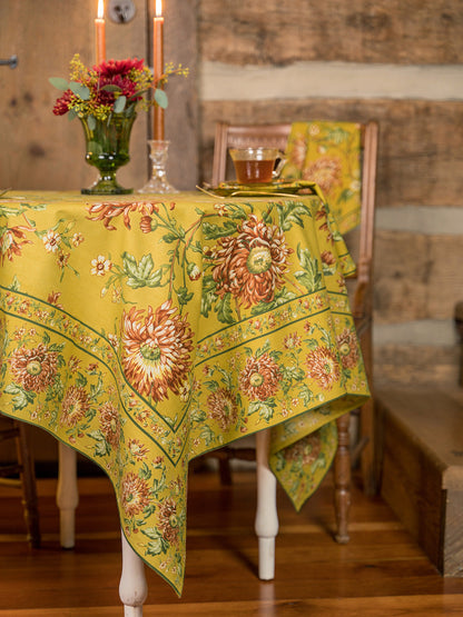 April Cornell - Brass Chrissy Tablecloth