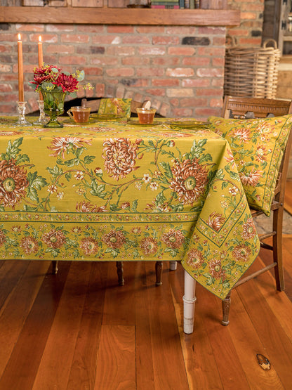 April Cornell - Brass Chrissy Tablecloth