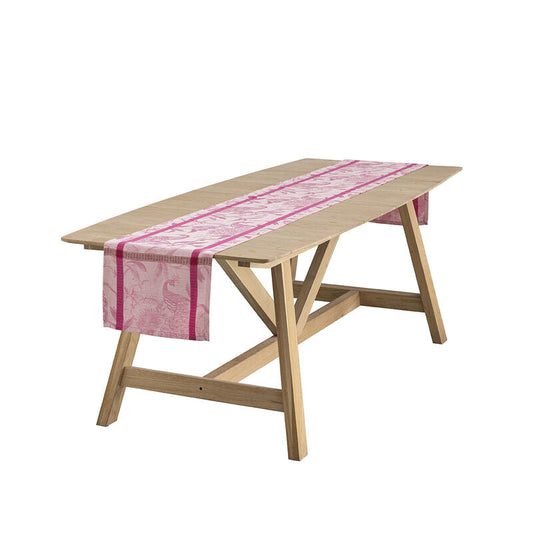 Le Jacquard Francais Linen Runner -L'Orangerie  20" x 59"