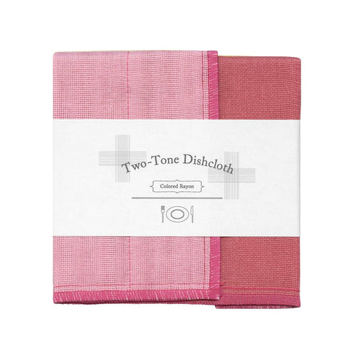 Nawrap Two-Tone Dishcloth - Strawberry