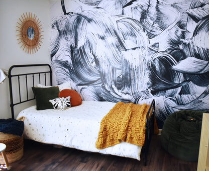 Paint Strokes Mural