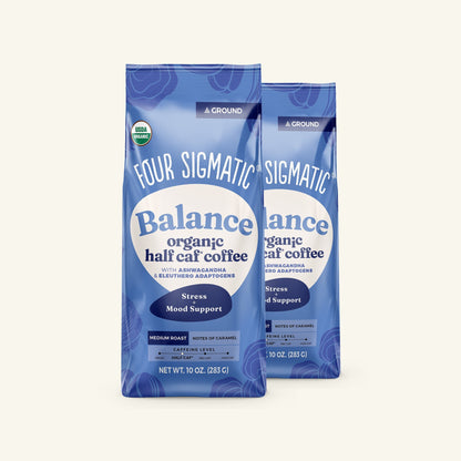 Balance Half Caf Ground Coffee - Medium