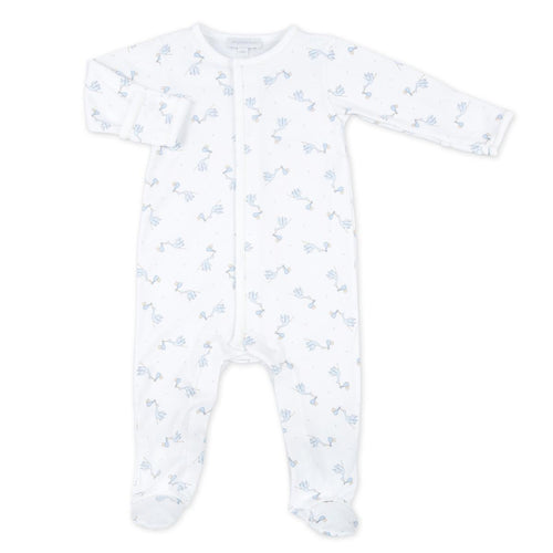 Blue Worth the Wait Printed Babygrow