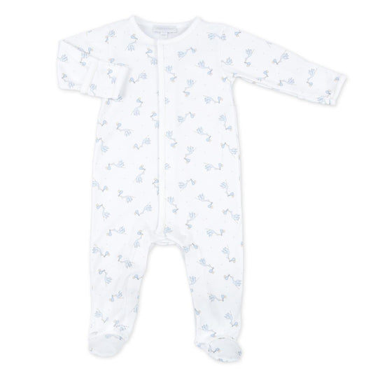 Blue Worth the Wait Printed Babygrow