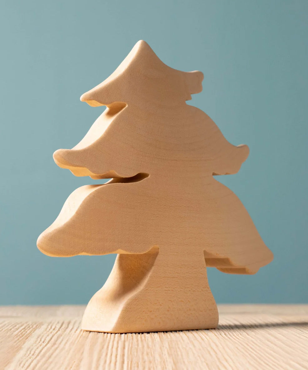 Bumbu Toys Large Spruce Tree - Paint Your Own