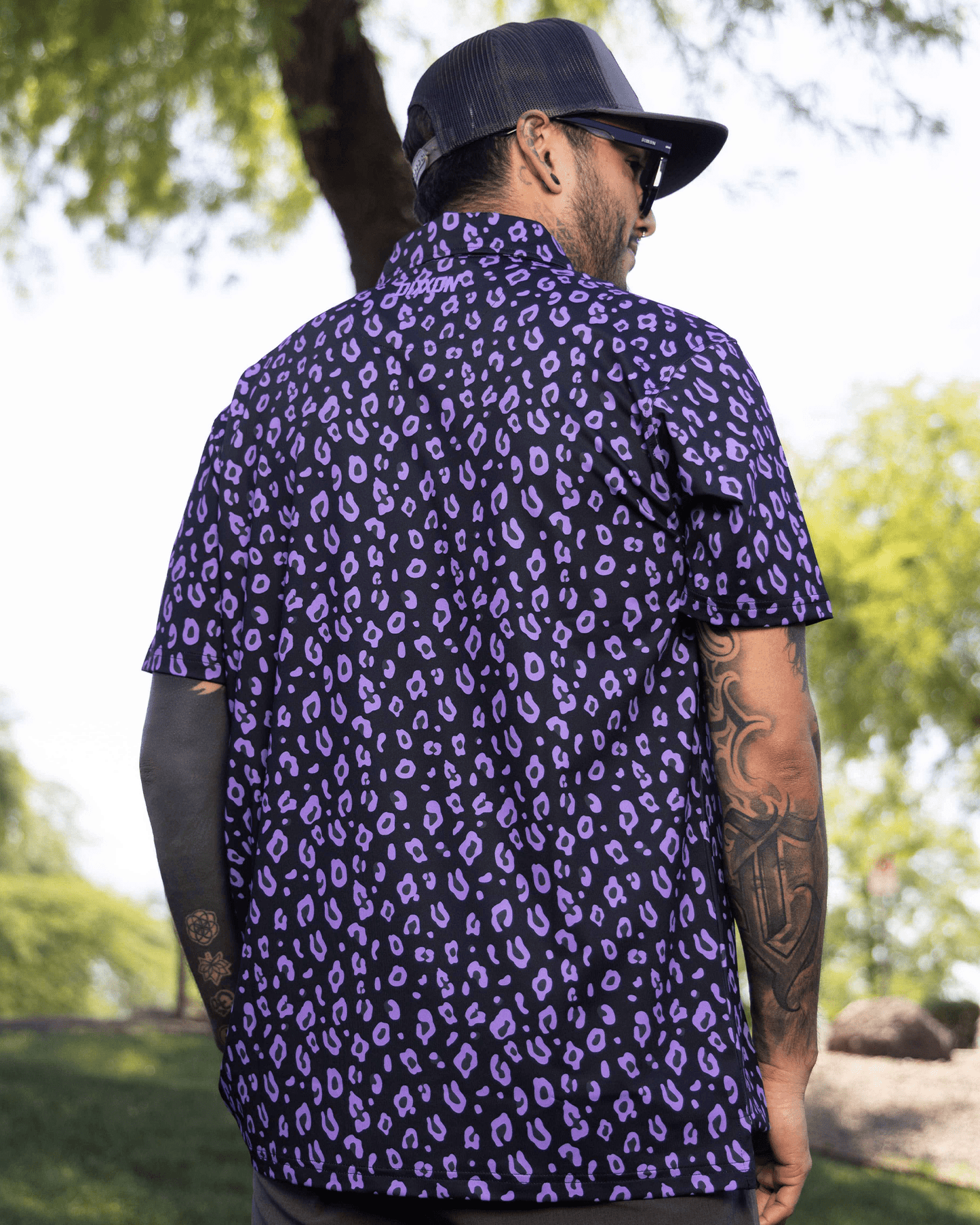 Cougar Hunter Party Polo - Purple