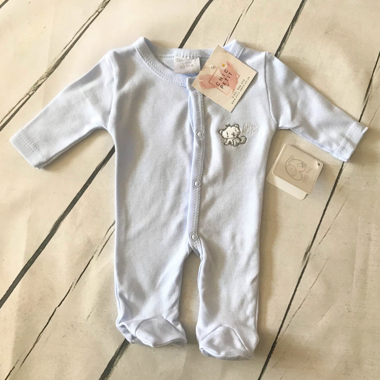 Cute Little One Blue Sleepsuit