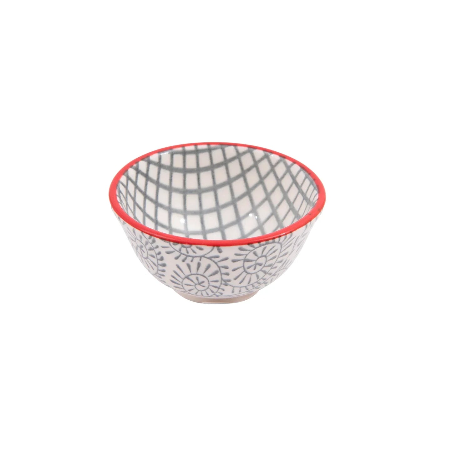Hand-Stamped Stoneware Pinch Pot - Select Style