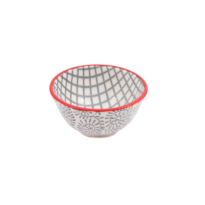 Hand-Stamped Stoneware Pinch Pot - Select Style
