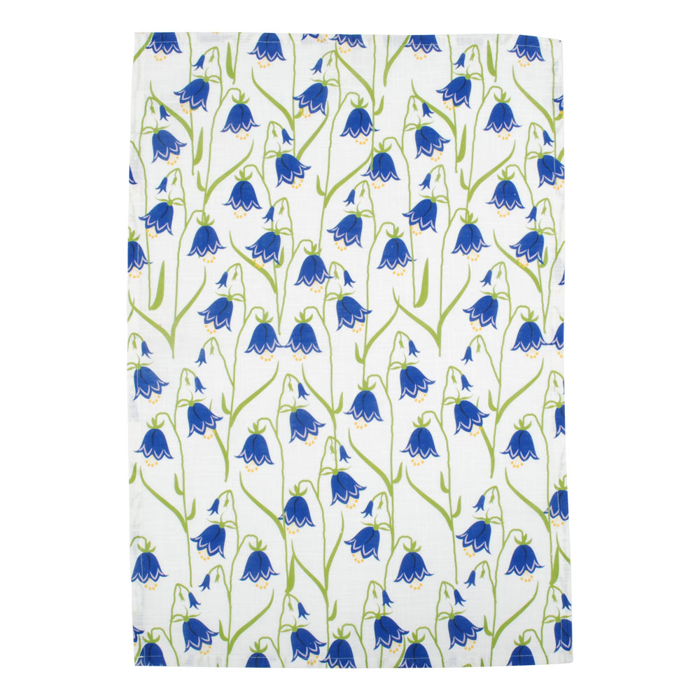 Duns Tea Towel - Bluebells