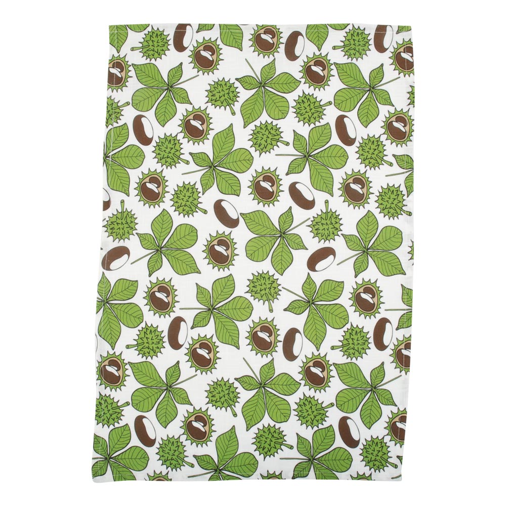 Duns Tea Towel - Chestnut