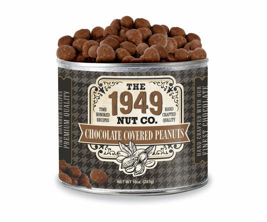 1949 Nut Company Chocolate Covered Peanuts (Seasonal - Ships Oct - Mar) 10 OZ - 12 Pack