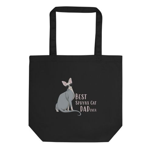 "BEST SPHYNX CAT DAD" ECO TOTE