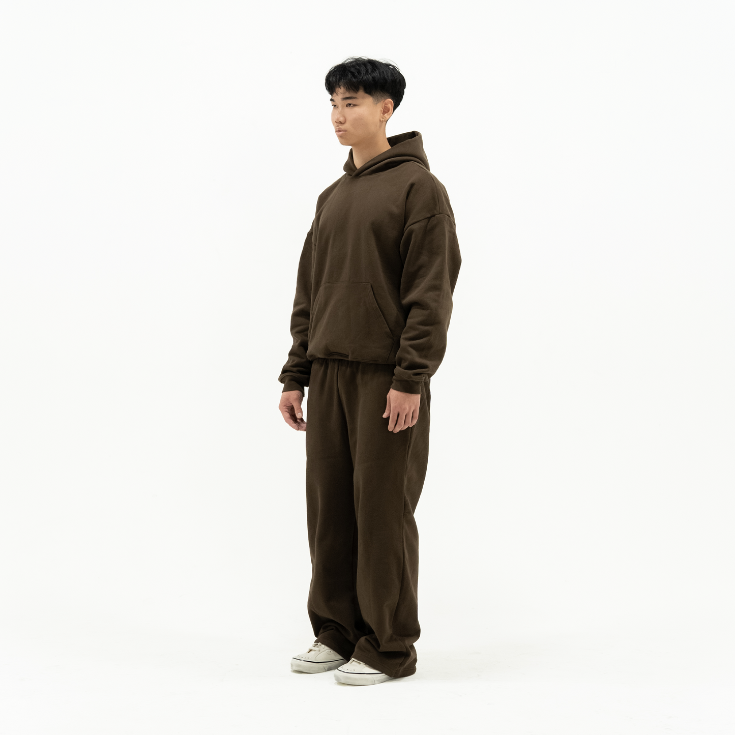 600 GSM 'Espresso' Core Hoodie