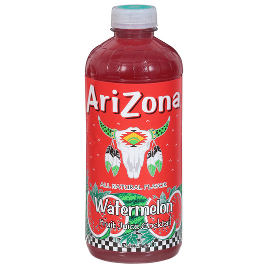 AriZona Watermelon Fruit Juice Cocktail 34 fl oz - 12 Pack