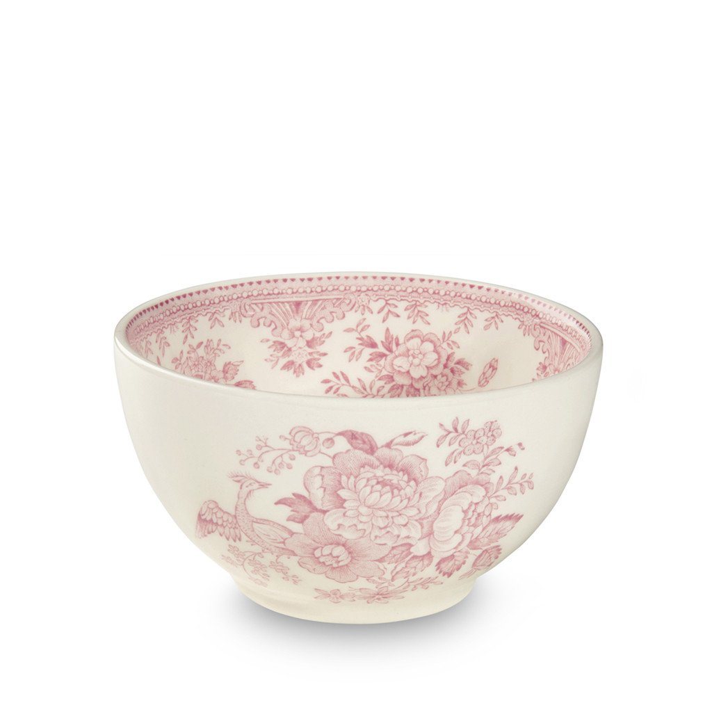 Burleigh Pink Asiatic Pheasant Mini Footed Bowl (Large Sugar)