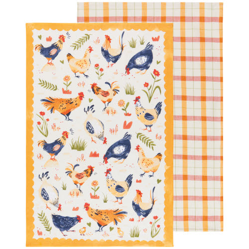 Free Range Tea Towel Set