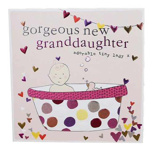 Gorgeous New Granddaughter Card